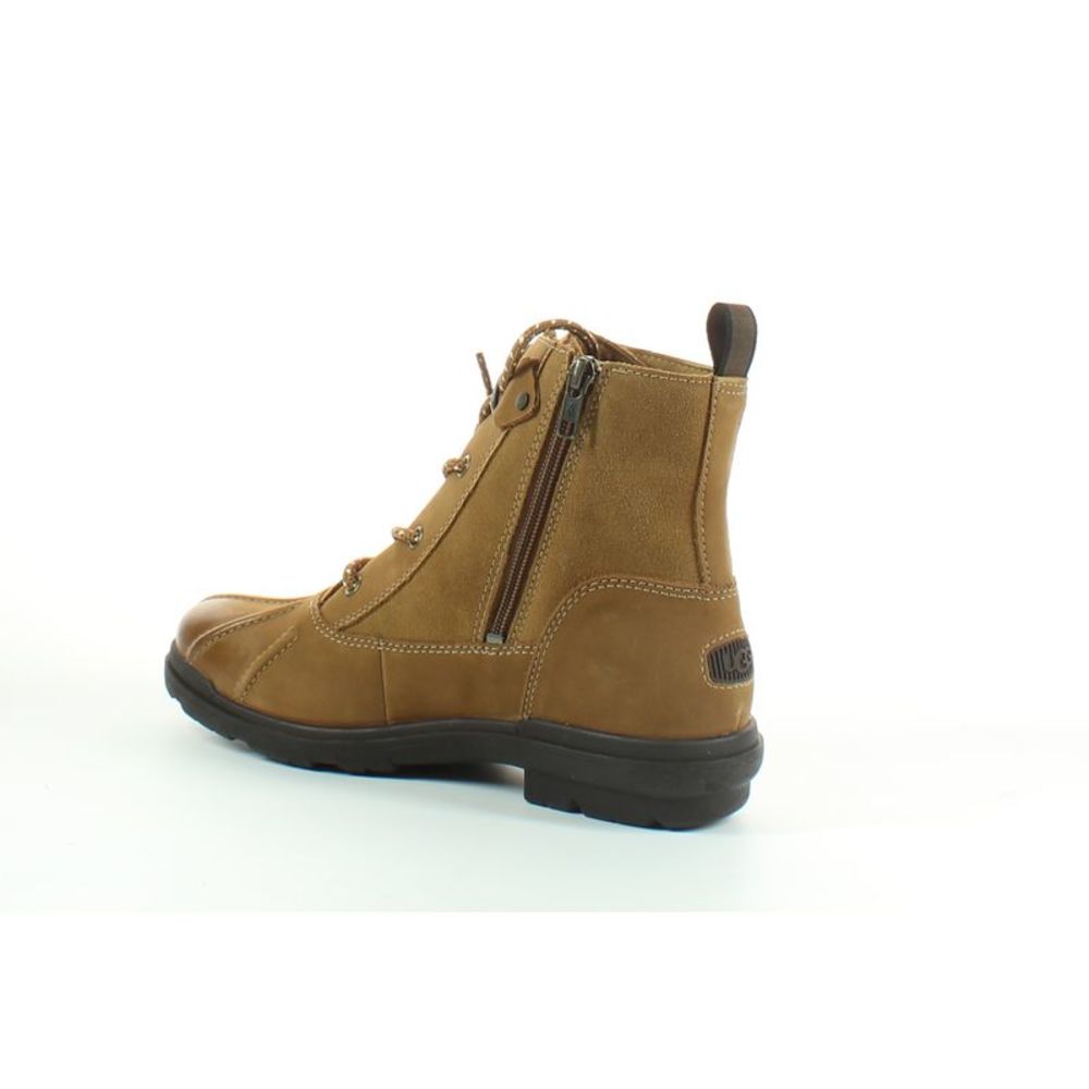 UGG Womens Hapsburg Brown Ankle Boots Size 9.5 Medium (B, M)! - Picture 3 of 4